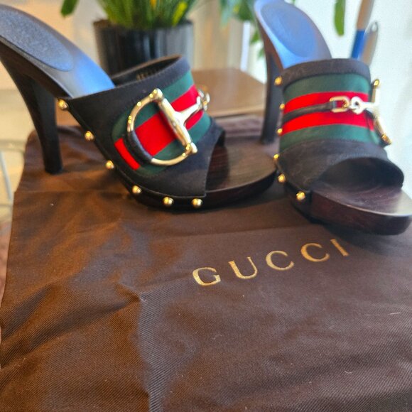 Vintage Gucci Clog - Picture 1 of 2